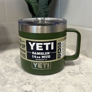YETI RAMBLER 14oz MUG w/ MAGSLIDER LID